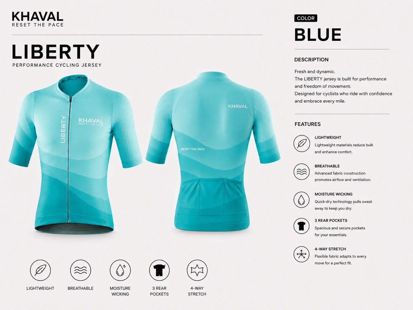 Fiche produit KHAVAL LIBERTY