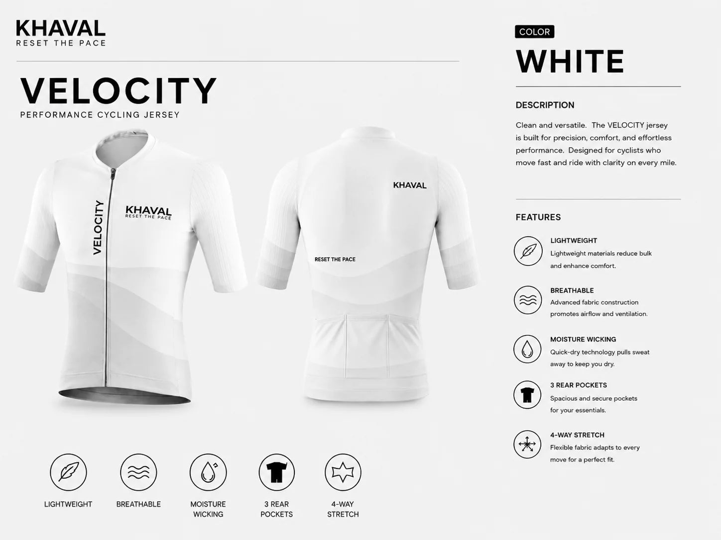 Fiche produit KHAVAL VELOCITY