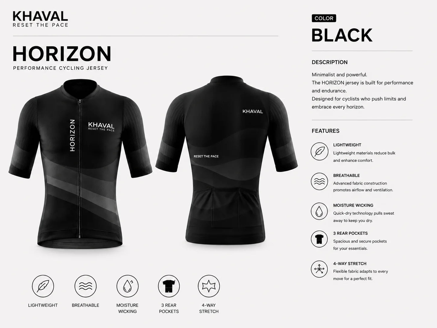 Fiche produit KHAVAL HORIZON